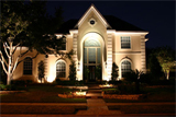 Outdoor landscaping lighting