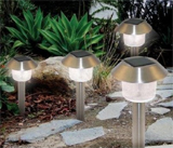 Outdoor solar lighting